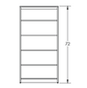 Constellate Library Storage Adder - Smith System 72 inch Height