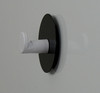 K-50 Magnetic Coat Hook with Round Back - Magnuson K-50M