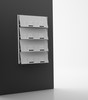 Flap Wall Mounted Magazine Display - Magnuson FLAP