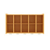 Wall Storage Cubbies - Tot Mate TM2410 **Maple**
