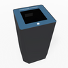 KASTA 22 Gallon Waste Receptacle - Magnuson Group KST-1612L **Waste Opening**