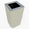 KASTA 22 Gallon Waste Receptacle - Magnuson Group KST-1612L **Waste Opening**