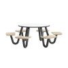 J-Leg Round Anchor Table - Cortech
48"Round Anchor Table