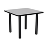 Endurance Steel Leg Square Laminate Table - Cortech