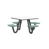 J-Leg Square Anchor Table - Cortech 42SDAB