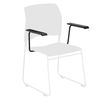 Cafetorium Plush Vinyl Bar Stool - NPS 8710B-11-10 **Optional Armrests**
