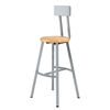Titan Butcherblock Seat Stool - NPS TTSG**30"H - Fixed Height with Optional Backrest**