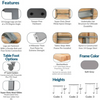 Butcherblock Fixed Height Titan Table - NPS **Features and Options** Butcherblock Fixed Height Titan Table - NPS **Features and Options**