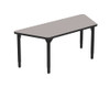 High Pressure Laminate Adjustable Height Heavy Duty Trapezoid Activity Table - NPS High Pressure Laminate Adjustable Height Heavy Duty Trapezoid Activity Table - NPS