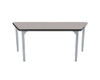High Pressure Laminate Adjustable Height Heavy Duty Trapezoid Activity Table - NPS High Pressure Laminate Adjustable Height Heavy Duty Trapezoid Activity Table - NPS