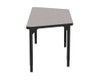 High Pressure Laminate Adjustable Height Heavy Duty Trapezoid Activity Table - NPS High Pressure Laminate Adjustable Height Heavy Duty Trapezoid Activity Table - NPS