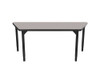 High Pressure Laminate Adjustable Height Heavy Duty Trapezoid Activity Table - NPS High Pressure Laminate Adjustable Height Heavy Duty Trapezoid Activity Table - NPS