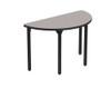 High Pressure Laminate Fixed Height Heavy Duty Semicircle Activity Table - NPS