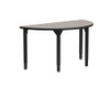High Pressure Laminate Adjustable Height Heavy Duty Semicircle Activity Table - NPS