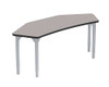 High Pressure Laminate Adjustable Height Heavy Duty Tri Activity Table - NPS
