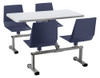Cluster Swivel Booth with HPL Top - NPS