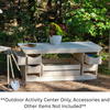 Outdoor Activity Center and Mud Kitchen Set - Wood Designs WD991438 - Activity Center