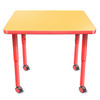 Velocity Rectangle Single Student Desk with Adjustable Height - Allied USA VEL2429