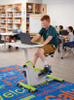 Self-Regulation Classroom Pedal Desk with Large Desktop - Grades 3-6 - Copernicus SCC201