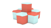 CEF BDHY-1 Bide Upholstered Hyve Ottoman
**Sold Individually / Hyve Tower Sold Separately**