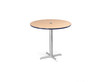 Round Cafe Table with Crisscross Base - Smith System