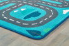 Pixel Perfect Tranquil Traveling Road Play Rug - Carpets For Kids