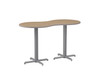 Peanut Cafe Table with Crisscross Bases - Smith System
42"H Standing Height Table