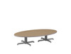 Double Crisscross Base Oval Cafe Table - Smith System
16"H Coffee Height Table