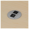 Multimedia Cafe Table with Circular Bases - Smith System
Flat Power Module with 1 Power and 2 USB 017098