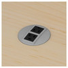 Multimedia Cafe Table with Crisscross Bases - Smith System
Flat Power Module with 2 Power 017097