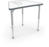 Hierarchy Beam Desk with Porcelain Steel Top - MooreCo