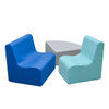 Children's Factory Happy Hangout Flexible Seating Medium Contour Seating Set - Tranquility