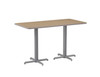 Rectangle Cafe Table with X Base - NPS