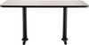 Rectangle Cafe Table with T Base - NPS