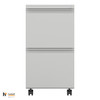 Haskell Captiva Mobile File Pedestal - File / File (Front)