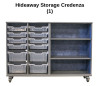Middle School 30 Student Classroom Package - CEF - Hideaway Storage Credenza