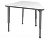 Apex Large Trapezoid Dry Erase Student Desk - Marco Group