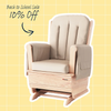 Foundations 4307046 SafeRocker Standard Glider Rocker with Vinyl Cushion