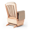 Foundations 4307046 SafeRocker Standard Glider Rocker with Vinyl Cushion