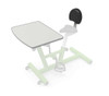 Optional Large Desktop and Backrest Kit Sold Separately