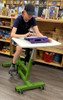 Optional Large Desktop and Backrest Kit Sold Separately
Self-Regulation Classroom Bike - Base Grades 3-6 - Copernicus SCC402