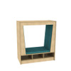 Orioles Nest - Tapered Privacy Cove with Open Storage Base - MediaTechnologies NSTOO-OS-2460L-54
