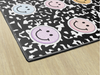 Happy Faces on Composition Book Paper Sit Spots - Flagship Carpets CA3096