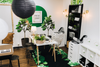 Simply Boho Greenery on Black - Flagship Carpets CA2014