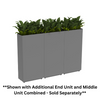 KASKAD RUN Middle Planter - Magnuson Group KAS-R-0918HMID **Shown with Additional End Units and Middle Unit Combined - Sold Separately**