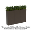 KASKAD RUN Middle Planter - Magnuson Group KAS-R-0918HMID **Shown with Additional End Units and Middle Unit Combined - Sold Separately**