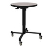 24"Round ACT Series Round Air-Lift Nesting Cafe Table - NPS ACT1