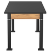 Aero-Lift Phenolic Wood Frame Table - NPS ALT10-WA **30"W x 72"L**