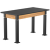 Aero-Lift Trespa Wood Frame Table - NPS ALT10-WA **24"W x 48"L**
