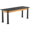 Aero-Lift Trespa Wood Frame Table - NPS ALT10-WA **24"W x 72"L**